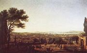 VERNET, Claude-Joseph The City and Harbour of Toulon oil on canvas